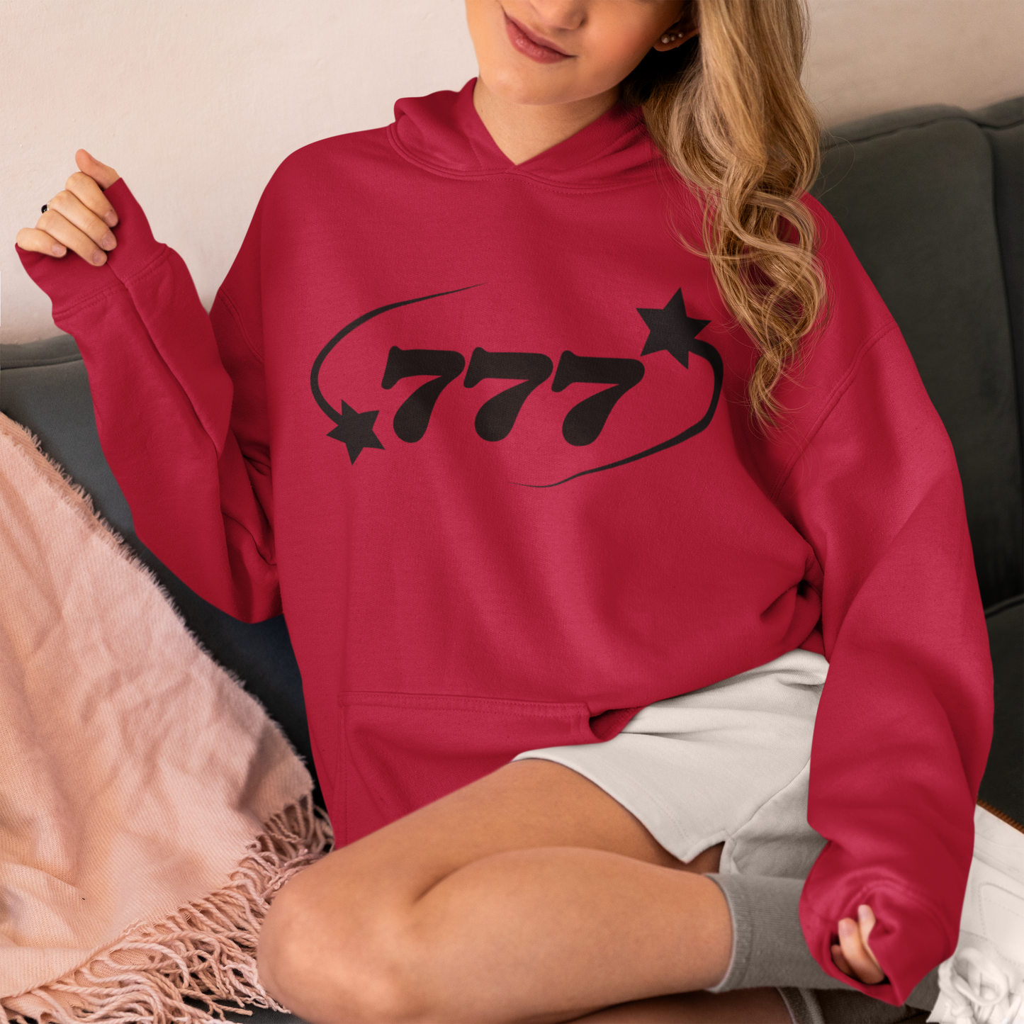 Cherry Hooded Sweatshirt